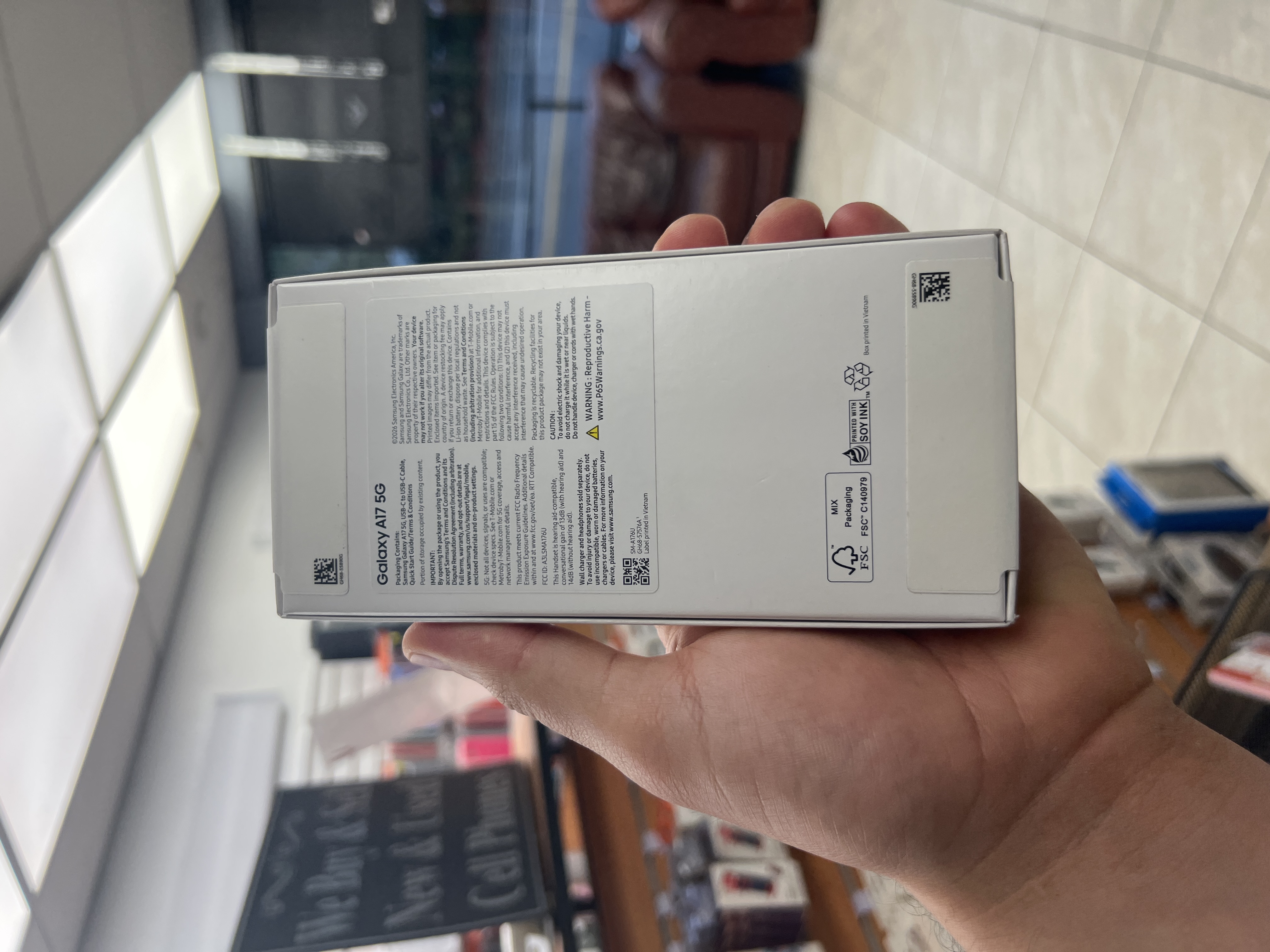 Samsung Galaxy A17 128GB Black T-Mobile — renewed Samsung for sale at ReliveGear — photo 2