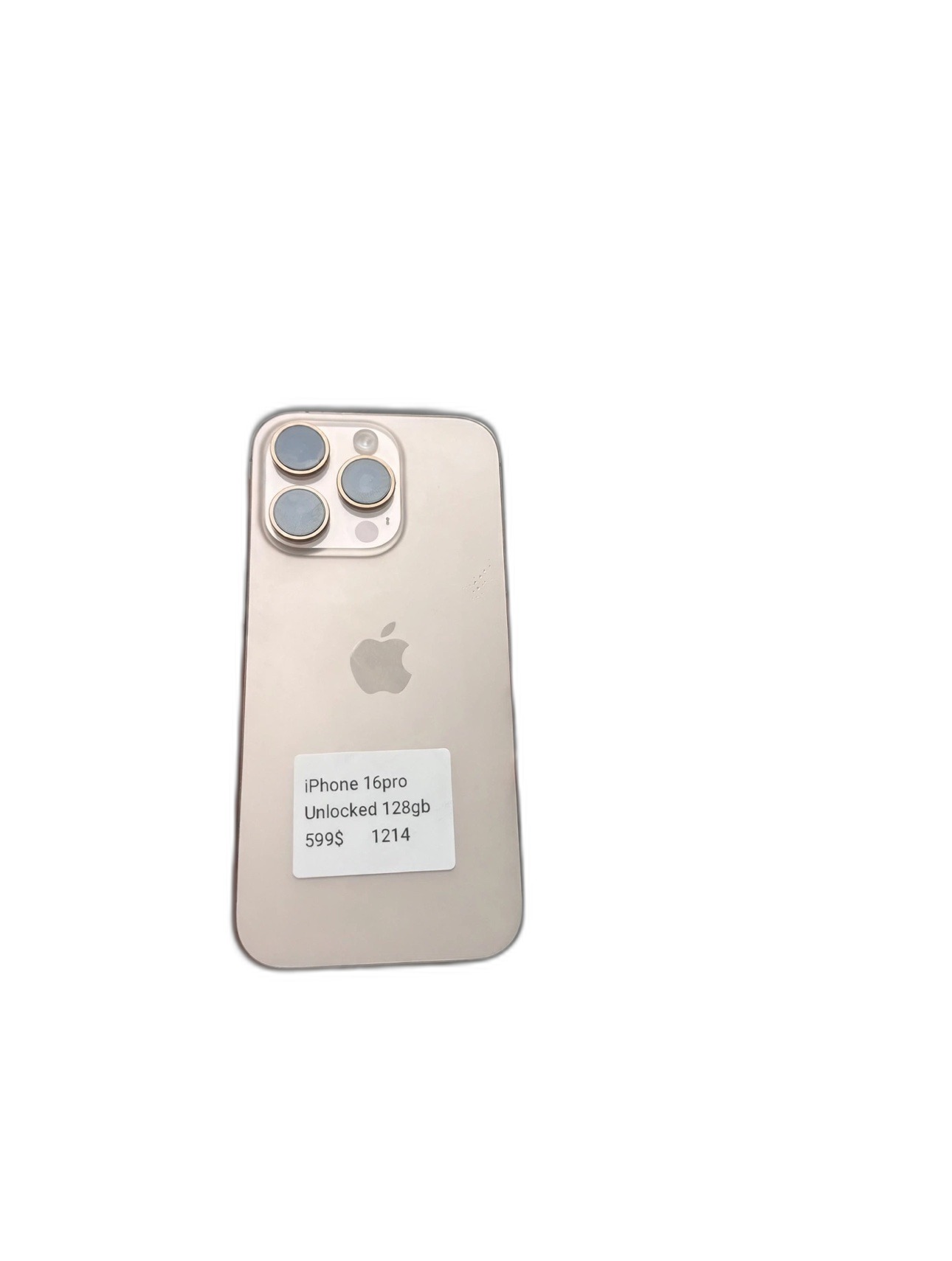Apple iPhone 16 Pro 128GB Desert Titanium Unlocked — renewed Apple for sale at ReliveGear — photo 2