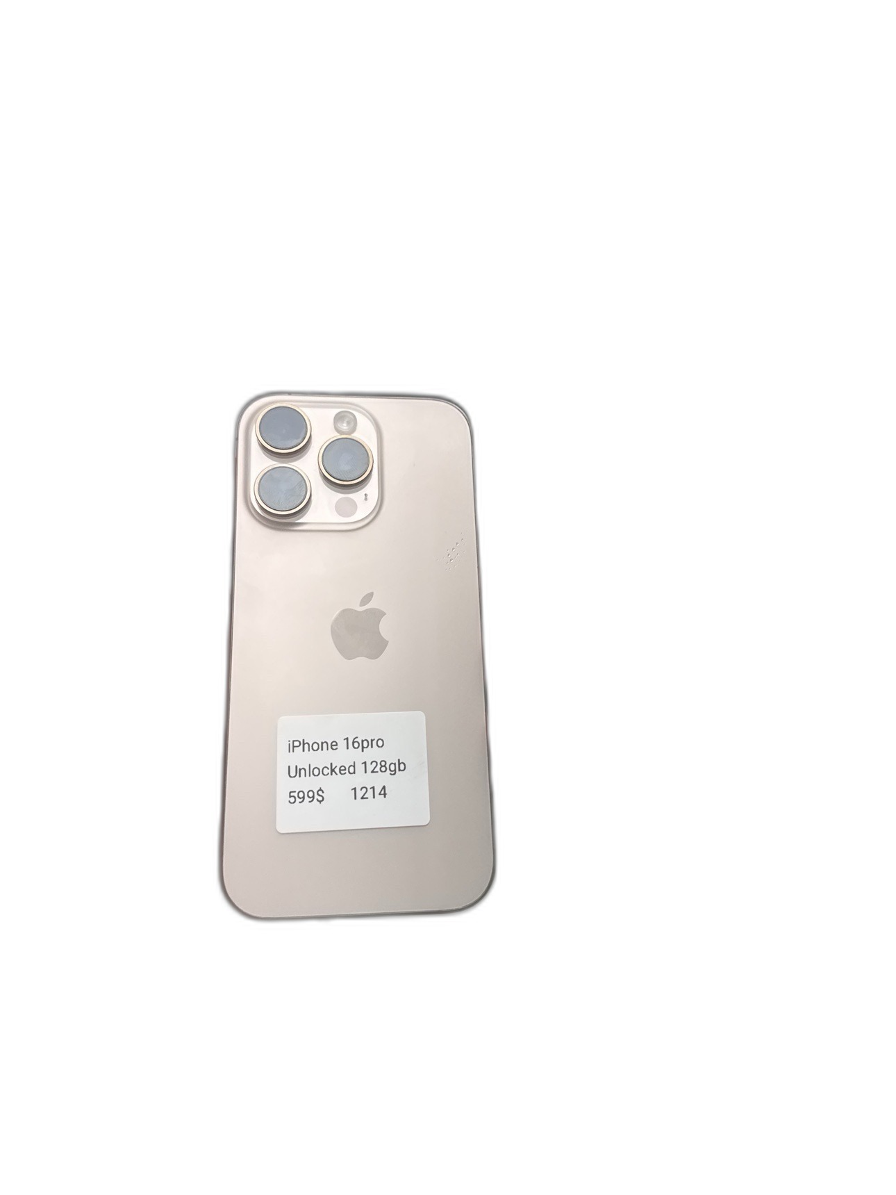 Apple iPhone 16 Pro 128GB Desert Titanium Unlocked — renewed Apple for sale at ReliveGear — photo 3
