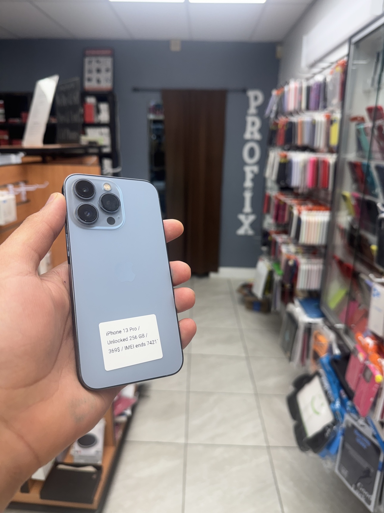 Apple iPhone 13 Pro 256GB Sierra Blue Unlocked — renewed Apple for sale at ReliveGear