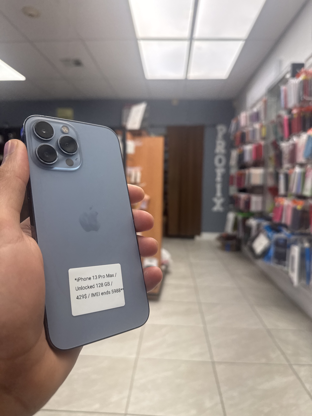 Apple iPhone 13 Pro Max 128GB Sierra Blue Unlocked — renewed Apple for sale at ReliveGear — photo 5